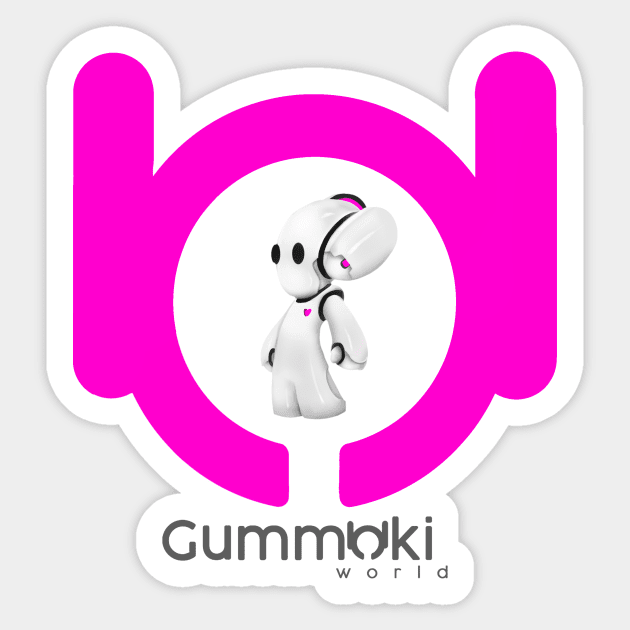 Gummoki Brand Sticker by Gummoki